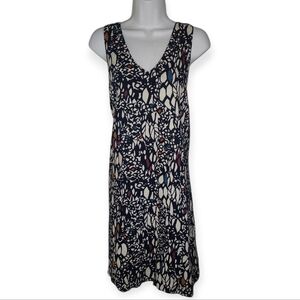Edmé & Esyllte Anthropologie Abstract Print Sleeveless Midi Dress Size L